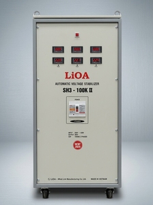 100kVA 3 Phase Automatic <b>Voltage</b> <b>Regulator</b> LiOA SH3 100K II Intelligent AC Power Management System for Factory - Product Image 4