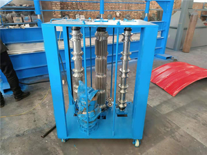 Tooth Shape Vertical Corrugated <b>Sheet</b> Arch Curving Roof <b>Sheet</b> Bending Machines - Product Image 6