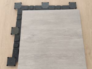 Alfombra de Piso de Goma con Diseño de Madera, Resistente al Desgaste, Fácil de Limpiar, Estilo Moderno, para Uso Diario en Hospitales y Gimnasios - Product Image 2