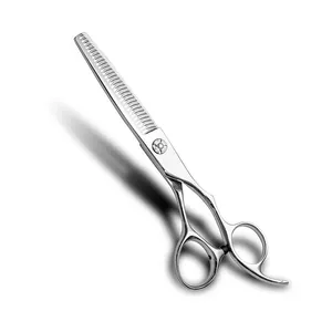 Left Handed Hair Thinning Shears Barber Scissors Professional Handmade Japan440C Steel Scissor