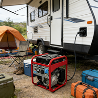 E-XIAPU tragbare intelligente Inverter Benzin 3kw Benzin-Generator-Set für Home Emergency Power Need & Outdoor-Einsatz