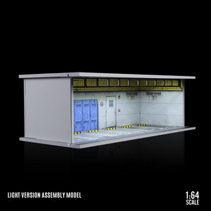 Escenario 1: Caja a prueba <span class=keywords><strong>de</strong></span> polvo con iluminación LED <span class=keywords><strong>para</strong></span> garaje subterráneo a escala 1:64, <span class=keywords><strong>para</strong></span> modificar el espacio <span class=keywords><strong>de</strong></span> estacionamiento <span class=keywords><strong>de</strong></span> coches. - Product Image 1