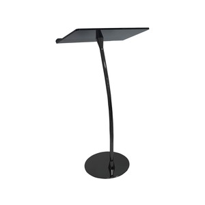 Di động trong suốt Acrylic sinh thái thân thiện có thể tái chế Bục Giảng bục giảng hiện đại bảng thiết lập nhựa đứng có thể tháo rời cong - Product Image 1