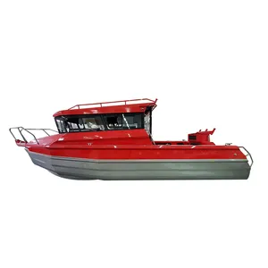 Gospel 25ft/ 7.5m kolay Craft kabİn Cruiser alüminyum balıkçı teknesi-CE belgesi/sürat tekneleri