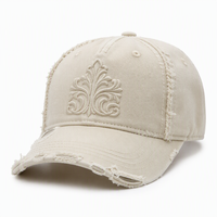 Topi Baseball Retro Berpuncak Model Flat Brim Snapback Bordir 3D Puff Vintage Wash Street Hat Logo Kustom Grosir USA