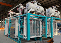 Machine EPS personnalisée, machine automatique de fabrication de boîtes isothermes en EPS, machine de fabrication de boîtes à poisson en polystyrène, ligne de production de boîtes en polystyrène