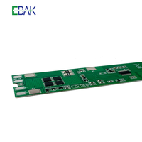 3s 4s 6s 7s 10A bms batterie Lifepo4 18650 bms avec chargeur balance carte de Protection de la batterie pour vélo électrique