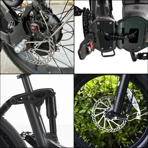 2024 Best Electric Hybrid Bicycle Fat Tire Electric City Bike Mountain Adult Electric Dirt Bike