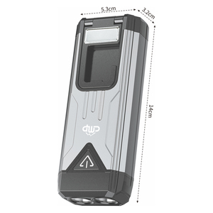 Lampe de travail LED COB magnétique ultralégère argentée rechargeable étanche personnalisée 6H 16W 2700-8000K pour le camping, l'extérieur et les urgences - Product Image 3