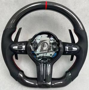 Volante Deportivo YLD de Fibra de Carbono para Modelos <span class=keywords><strong>BMW</strong></span> 320 <span class=keywords><strong>525</strong></span> X5 F10 F30 E90 E70 E71 F31 F32 M3 M4 M5 F01 F07 F20 - Product Image 4