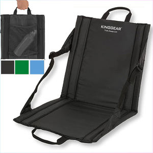 เก้าอี้พกพาสำหรับตั้งแคมป์ เดินป่า เบาะรองนั่งแบบพับได้ สะดวกสบาย กันความชื้น สำหรับสนามฟุตบอล - Product Image 1