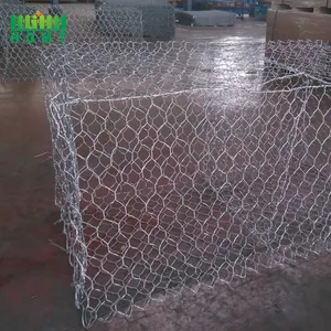 Mur de panier de Gabion de retenue en gros de 4x1x1m avec le prix concurrentiel pour la boîte de cage de Gabion remplie de pierre