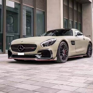 Kit de carrosserie en fibre de carbone de style BS pour mercedes-benz <span class=keywords><strong>AMG</strong></span> GT GTR GTC <span class=keywords><strong>AMG</strong></span> 2014-2018 jupe latérale de pare-chocs avant diffuseur arrière kit de carrosserie - Product Image 4