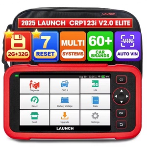 Escáner OBD2 LAUNCH CRP123I V2.0 Elite, Actualización Gratuita de por Vida hasta 2025, Herramienta de Diagnóstico para Motor, ABS y SRS - Product Image 1