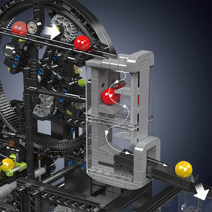Bloques de construcción MOC GBC <span class=keywords><strong>Marble</strong></span> <span class=keywords><strong>Run</strong></span>-Planetary Elevator 26015 Motor Machine Technology Bricks Creative Sports Ball Toys Regalos de Navidad - Product Image 2