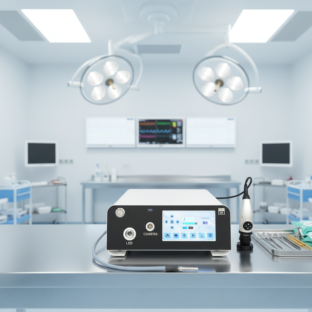 Optical 1080p Medical Endoscopic Camera Stainless Steel Construction 100W LED Light Source 24-Month Warranty for