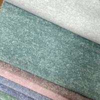 Tela de Felpa Estampada 100% Poliéster, 295 GSM, Resistente a la Abrasión, Anti-Pilling, Ligera, Transpirable, Tejido de Punto para Tapicería y Textiles del Hogar