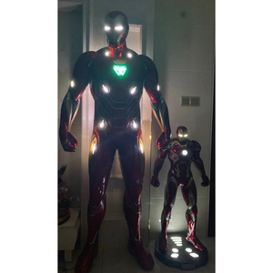Scultura di Iron Man MK50 a Grandezza Naturale 2024 con Luci LED, Statua in Vetroresina del Personaggio Marvel a Dimensioni Reali - Product Image 5