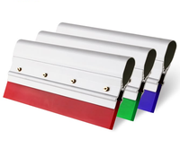 Raclette de sérigraphie à manche en aluminium, barre en aluminium double couche