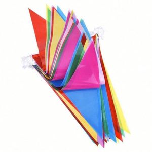 High Quality Custom Logo National Bunting <b>Flag</b> Wholesale Birthday Event Decor Triangle Pennant String <b>Flag</b> - Product Image 2
