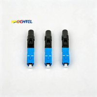 Conector de Instalación Rápida SC UPC para Cable de Fibra Óptica Monomodo, Conector Rápido de Fibra Óptica