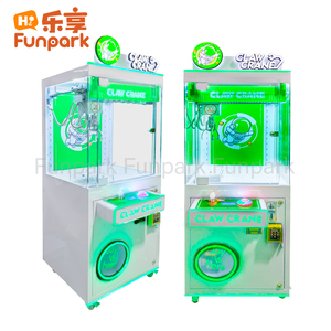 Qianzhijin Máquina de garras mini para niños, máquina de grúa de escritorio operada con monedas, agarrador de juguetes para centro de entretenimiento infantil - Product Image 2