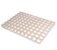 Pièces de rechange d'incubateur de bonne qualité 88 plateaux d'oeufs de poulet 63 plateaux d'oeufs de canard de capacité Poulty 221 plateaux d'oeufs de caille fournis en usine