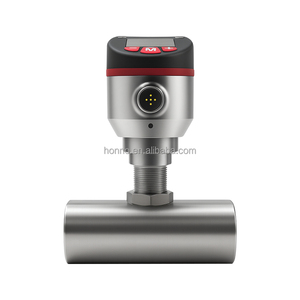 高精度デジタルステンレス钢パルスタービン流量计4-20mA水油燃料ディーゼル; OEMカスタマイズ可能 - Product Image 1