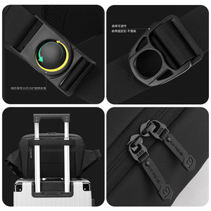 Bolso Bandolera de Moda OEM para Hombre, Riñonera de Nailon de Gran Capacidad, Impermeable, Moderna, para Negocios - Product Image 6