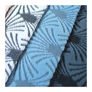 Factory Wholesale French Terry Cloth Customized Color Blue Color Terry Cloth Textile Jacquard Terry Cloth For Chaise Cover