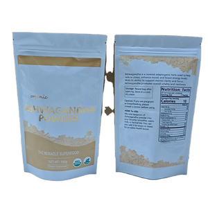 ผงรากอัชวกันดา Haoze OEM ปรับแต่งได้ รับผลิตแบรนด์ส่วนตัว อาหารเสริมจากธรรมชาติ สารสกัดจากพืช - Product Image 1