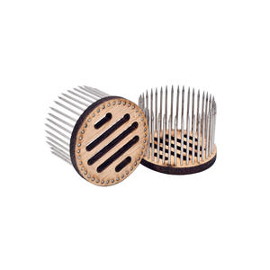 Herramientas de Apicultura Tipo Botón para <span class=keywords><strong>Jaulas</strong></span> de Abejas Reinas, Herramientas de Apicultura Italianas Duraderas, Jaula para Abejas Reinas, Herramientas de Cría de Abejas - Product Image 1