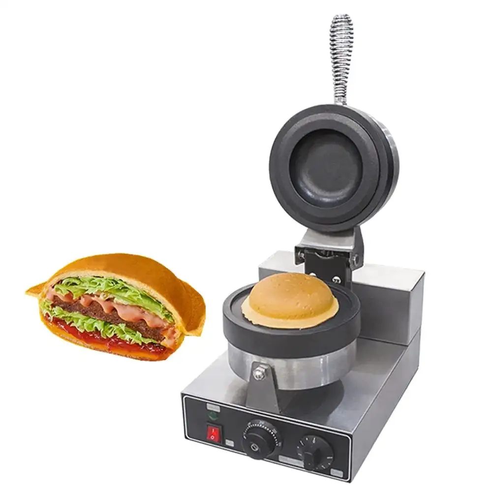 Machine commerciale de fabricant de hamburger d'ufo d'acier inoxydable machines de casse-croûte de rue enduites antiadhésives Ufo commercial de hamburger en vente