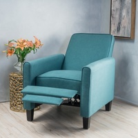 Fauteuil inclinable moderne à dossier rabattable, fauteuil d'appoint manuel pour chambre d'hôtes, appartement, location de vacances, vente en gros, personnalisable
