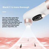 Appareil de nettoyage électrique mini-bulles pour usage domestique, nettoyeur de pores du visage, extracteur de points noirs et de boutons, machine à infusion d'oxygène