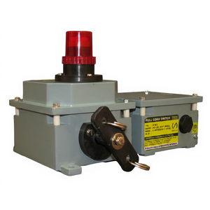 Interruptor de Parada de Emergencia para Cintas Transportadoras de Alta Resistencia SMARTsaa, Interruptor de Seguridad Industrial con Cordón, Modelo PC 202 C, de Aluminio Fundido - Product Image 1