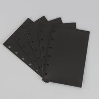 Nouveautés : Système d'enveloppes transparentes en plastique PP pour organiser l'argent, classeur A7 pour économiser de l'argent