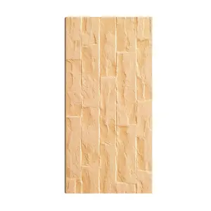 Self-Cleaning Industrial Design Exterior Wall Bricks Panel Fiber Cement Board for Hotels Colleges Villas and Businesses