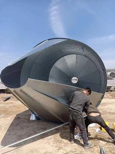 Заводская цена, новое состояние, 20-тонный бункер для корма, автоматическая стальная кормушка для кур и птицефабрики для свинофермы - Product Image 5