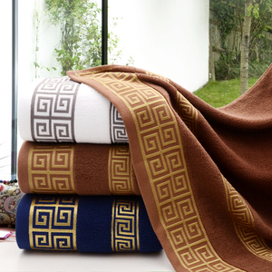 Serviettes de bain douces de luxe personnalisées en gros, qualité hôtelière, pur <span class=keywords><strong>coton</strong></span>, 70x140 cm, serviettes de bain pour hôtel - Product Image 6