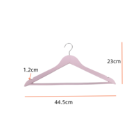 Cintres à chemise simples en bois massif, colorés, classiques, personnalisables, avec crochet pivotant chromé, design multifonctionnel pour armoire, vente en gros