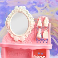 2024 penjualan laris anak perempuan Diy boneka rakitan rumah mainan pink 2 lantai rumah boneka mainan