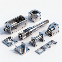 Pièces usinées CNC en acier inoxydable de précision, sur mesure, certifiées ISO 9001, usinage CNC 5 axes, services d'usinage CNC.