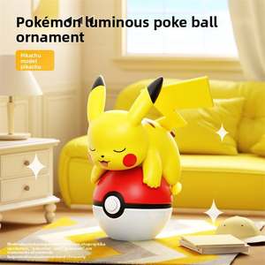 Figura de Pikachu con Letra de Amor de San Valentín, Modelo Coleccionable de PVC del Anime Pokémon, Juguete con Diseño de Corazón, Decoración de Escritorio, Regalo - Product Image 3