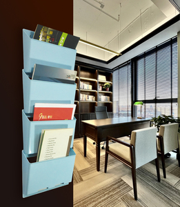 Biểu Tượng Tùy Biến Nhựa Treo Tường Lưu Trữ Tạp Chí Chủ Treo Tường Tập Tin Tổ Chức Cho Tập Tin Thư Mục - Product Image 6