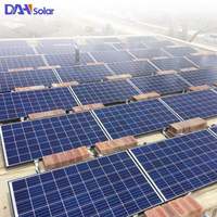 Système d'énergie solaire connecté au réseau de 1000 kW DHS1000KW-On Centrale solaire commerciale