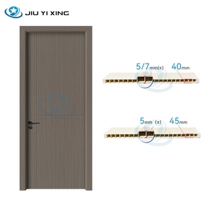 Pannelli per <span class=keywords><strong>Porte</strong></span> Interne Moderne Economiche Jiuyixing, Spessore 35/40/45mm, Materiale Grezzo WPC - Product Image 3