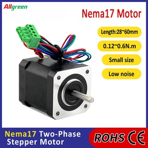 มอเตอร์สเต็ปเปอร์แบบวงเปิด DC24V 1.2A 0.12/0.21/0.3/0.4/0.6 นิวตันเมตร 2 เฟส Nema17 สำหรับหุ่นยนต์อุตสาหกรรม - Product Image 3