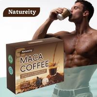 Kopi Maca Instan Grosir OEM untuk Dewasa, Penambah Energi & Pereda Stres, Minuman Kesehatan Fungsional, Pasokan Massal