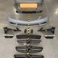 Kit carrosserie AMG de qualité supérieure, conversion complète pré-LCI, kit carrosserie C63 pour Mercedes Benz Classe C W204 pré-2008-2010